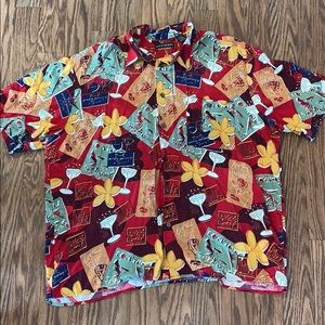 John Henry VIva Tropical XL Hawaiian Shirt